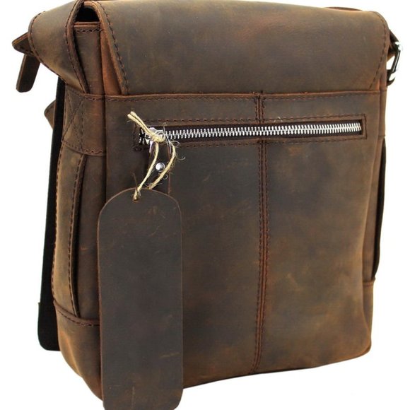 Leather high fashion laptop bag